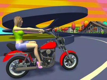 3D摩托车比赛（3D Motorcycle Race Game）