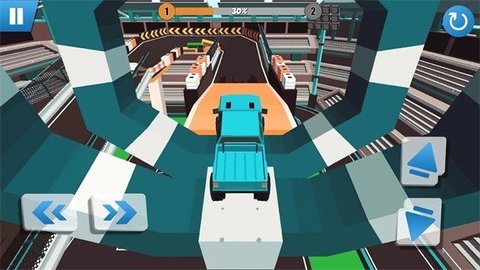特技赛车比赛（Stunt Skill Car Race）