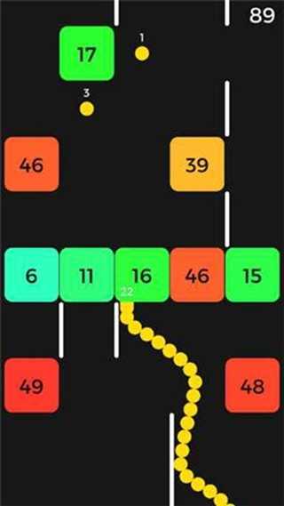 贪吃蛇遇上打方块（Balls VS Blocks）