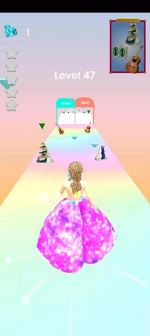 穿上礼服（Wedding Run A Girl Dream Dress Up Game）