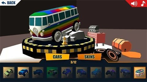 特技赛车比赛（Stunt Skill Car Race）
