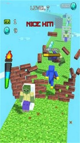 像素火柴人肌肉