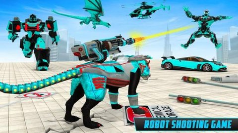 黑豹机器人警车（Panther Robot Transform）