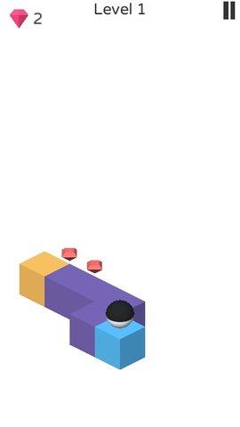 立方体尖刺跑（game017）