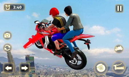 飞行摩托车出租车驾驶（Flying Motorbike Taxi Driving）