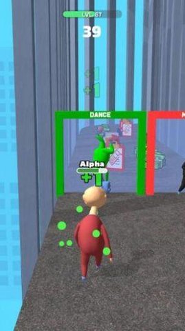 舞蹈小伙子奔跑(Dance Guy Run)