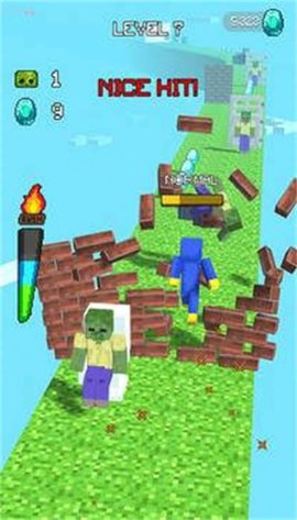 肌肉冲刺像素工艺奔跑（Muscle Rush: Pixel Craft Run）