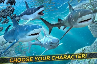 鲨鱼大战鳄鱼（Shark vs Crocodile Fight）