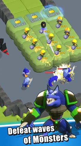 合并防御黑客（Merge Master: Hero Defense）