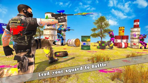 彩弹射击战斗模拟器（Arena Paintball Battle）