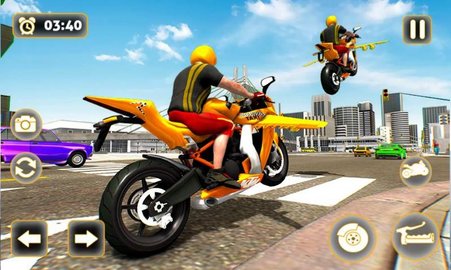 飞行摩托车出租车驾驶（Flying Motorbike Taxi Driving）