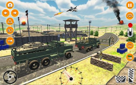 陆军卡车驾驶模拟卡车器（Army Truck Driving Military Games）