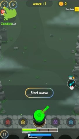 僵尸攻击塔防小游戏（Zombie Attack Tower Defense）