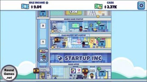 闲置新兴公司大亨(Idle Startup Tycoon)
