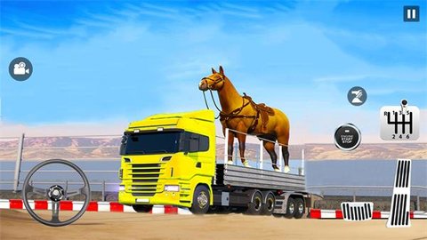 动物运输卡车越野（Animal Transporter Offroad Drive）