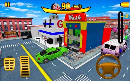 汽车洗车驾驶学校（Auto Car Wash Driving School）
