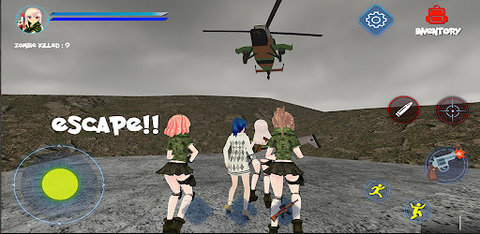 动漫僵尸猎人模拟（Anime Zombie Hunter Sim）