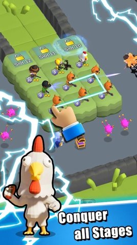 合并防御黑客（Merge Master: Hero Defense）