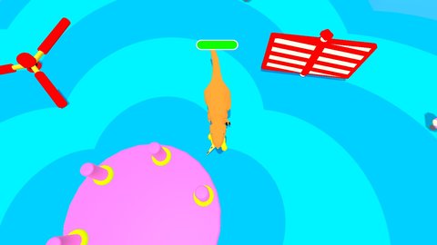 恐龙与布娃娃(Dino Fights Ragdoll)