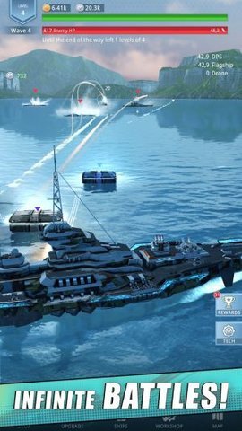舰队战舰射击（Idle Fleet: Warship Shooter）