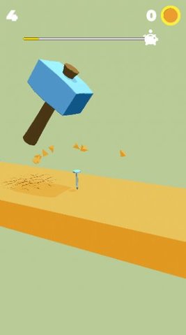 钉锤向前跑(Nail It : Break Piggybank)