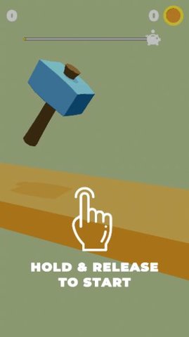 钉锤向前跑(Nail It : Break Piggybank)