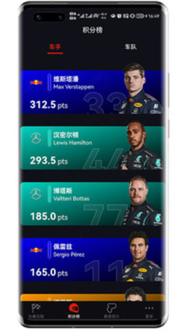 F1赛程