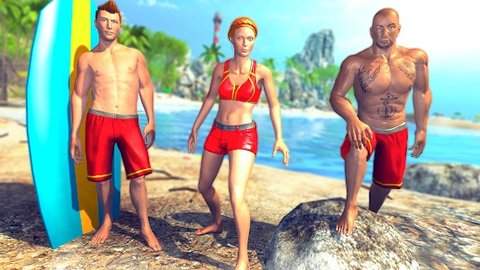 海滩救援（Beach Rescue Game）