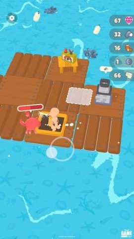 水筏海上基地（Water Raft - Sea Base）