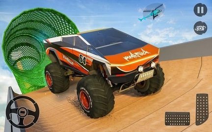 怪物卡车坡道特技（Monster Truck Ramp Stunts）