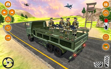 陆军卡车驾驶模拟卡车器（Army Truck Driving Military Games）