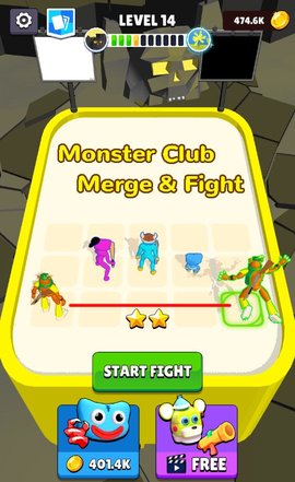 怪物俱乐部合并与战斗(Monster Club Merge and Fight)