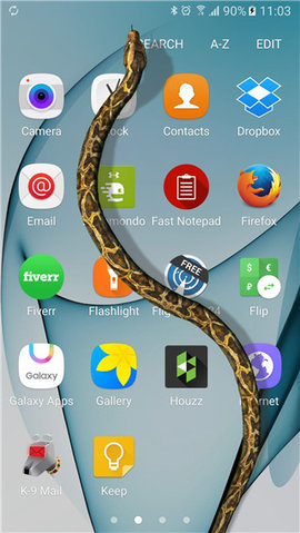 蛇屏幕恶作剧（Snake On Screen Hissing Joke）