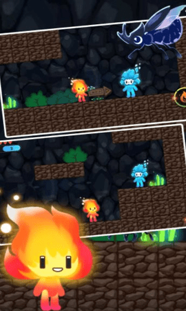 双人冰火球游戏