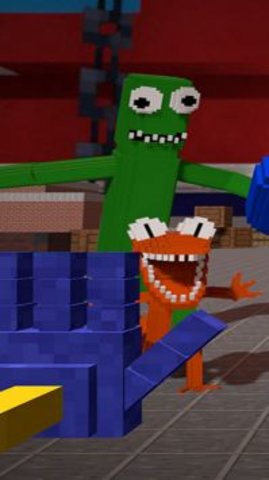 彩虹工艺：捉迷藏