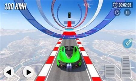 疯狂汽车特技超级坡道（Crazy Car Stunts Mega Ramp）