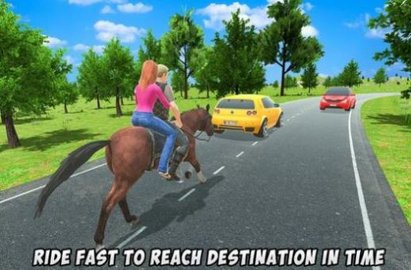 越野马的士模拟器（Offroad Horse Taxi Simulator game）