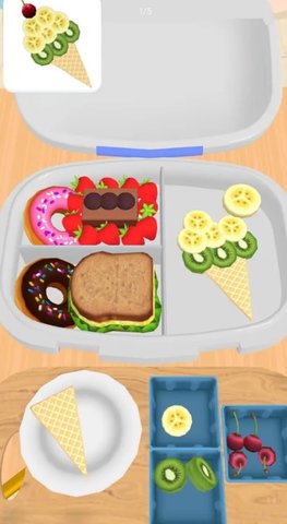 整理便当盒游戏(Lunch Box)