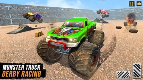 大脚车碰撞模拟器（Real Monster Truck Demolition Derby）