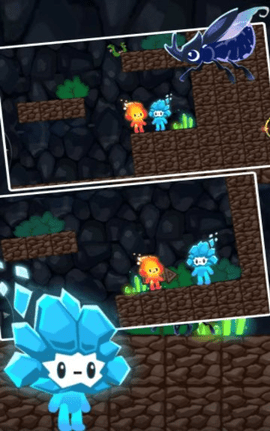 双人冰火球游戏