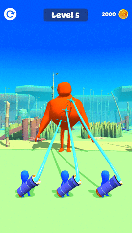 把怪物拉下来（Pull Monster Down 3D）