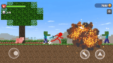 火柴人与工匠（Stickman vs Craftman）