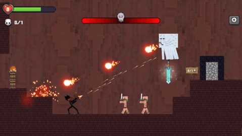 火柴人与工匠（Stickman vs Craftman）