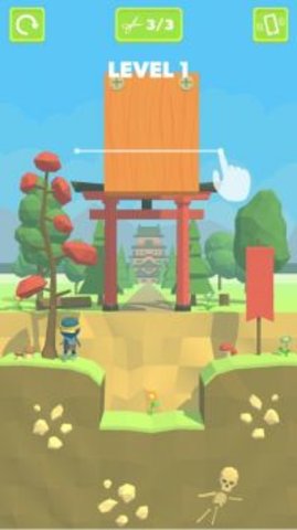 砍柴忍者大师游戏