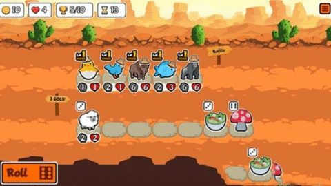 小动物自走棋（Super Auto Pets）