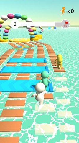 水上奔跑竞赛(Water Run Race)