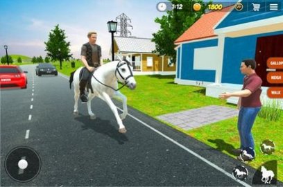 越野马的士模拟器（Offroad Horse Taxi Simulator game）