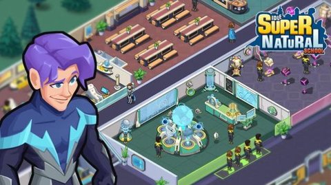 放置超能力学院游戏（Idle Supernatural School）