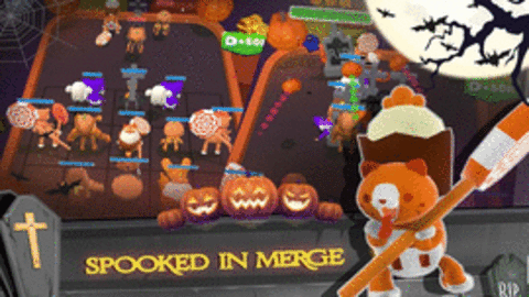 万圣节合并蓝色怪物（Halloween Merge: Blue Monster）