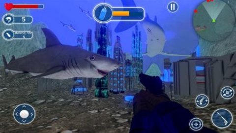 水下鲨鱼模拟器（Underwater Shark Simulator 3D）
